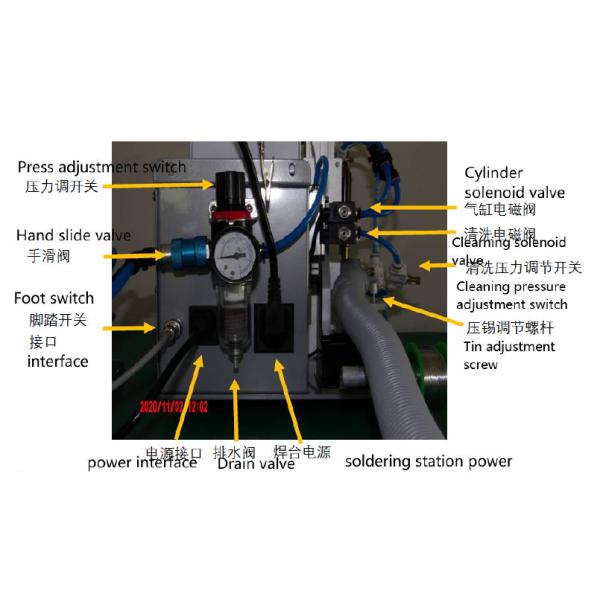 Semi-automatic LCD Touch Screen  Soldering Machine