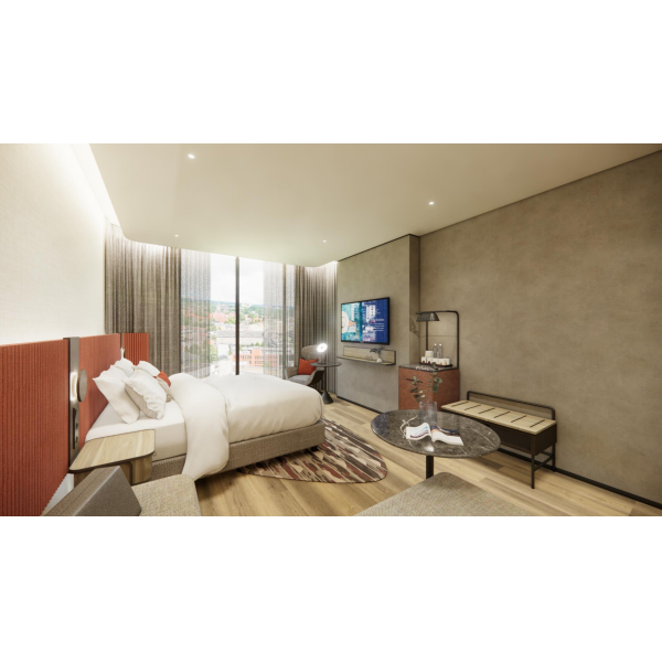 High-End Five-Star Hotel Bedroom Furniture Songdesign Modern Customized Apartment Use Factory Direct Prices One-Stop Procurement