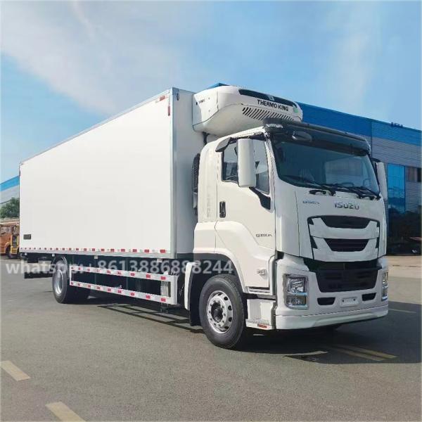 Best Sellers I SUZU GIGA Refrigerator truck Cold Chain Transporter freezer van
