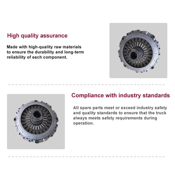 Couverture et plaque de pression de l'embrayage du camion 3483 030 031 pour Actros