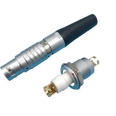 Self Locking Circular M15 Connector Compatible FGG EGG ECG EPG