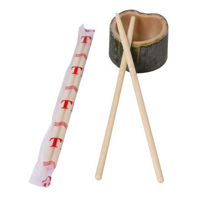 Eco coreano amigável em volta dos hashis de bambu ambientais
