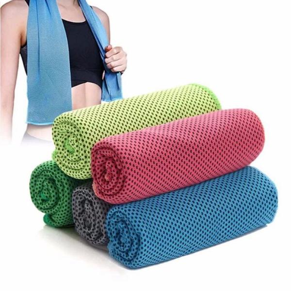 Des serviettes de refroidissement pour les sports confortables en microfibre