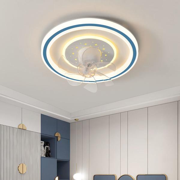 Mayorista Ventilador de Techo con Luz Minimalista Moderno, Ventiladores de Techo con Iluminación Creativa Control Remoto