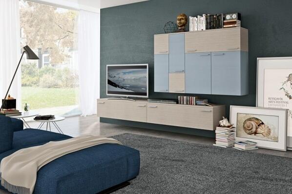 Bright Color Home Interior TV Cabinet Multifunctional Long Performance Life