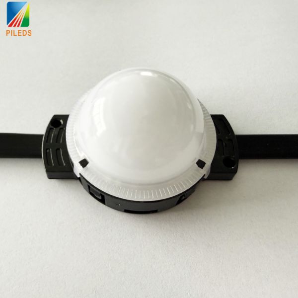 50MM 5CM RGBW DC24V Plastic IP68 Christmas Outdoor Facade Building DMX Pixel LED Dot Light