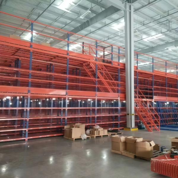 Factory Supply Fascinating Price Warehousing Steel Shelf Rack Warehouse Storage Rack Cargo Storage Mezzanine Rack