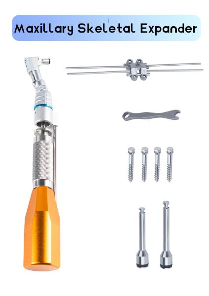 2-Pack Orthodontique TAD MSE Titanium Mini vis d'application primaire Micro-implant assisté par une expansion rapide du palais MSE