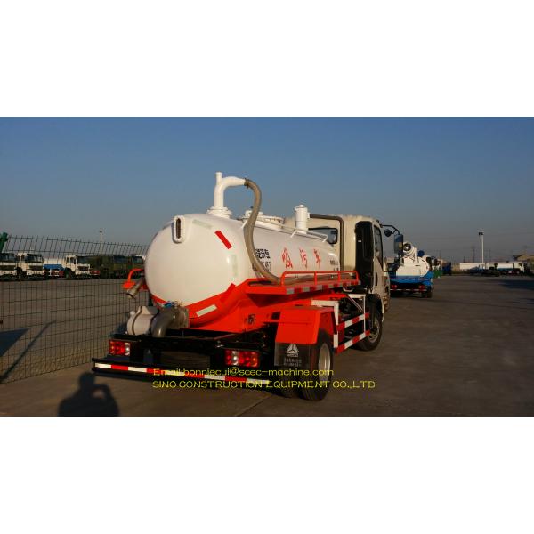12000 Liters Special Purpose Truck Sewage Water Suction Truck Anti Rust