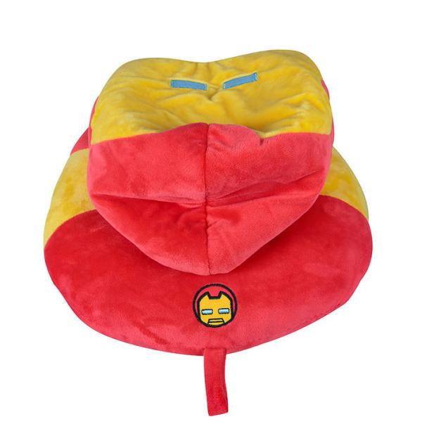 Stuffed U shape  Pillow Crystal velboa extremely soft touching keep warming comfort  in travel  & relax time