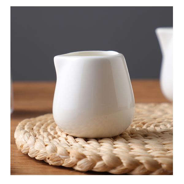 OEM Savall White Ceramic Porcelain Bubble Mug Tableware Accessories For Milk