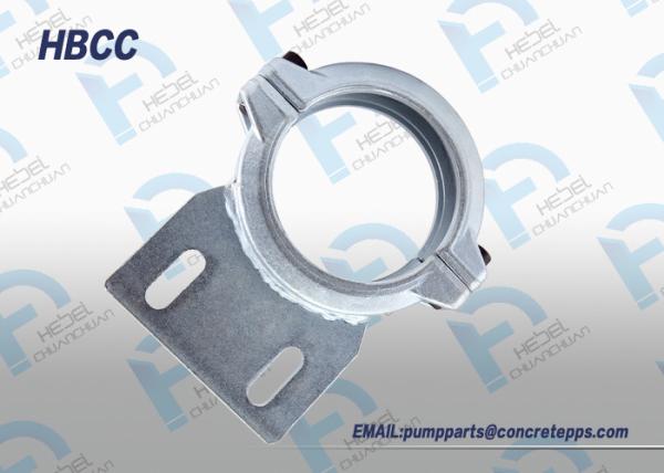Concrete pump clamp with plate fixable two bolt clamp DN125 clamp forging