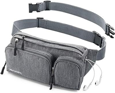 6 Pockets Fashion Fanny Pack Hiking Cute Waist Bag
