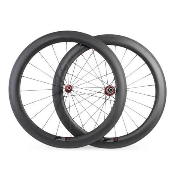 Ultra Light 60mm Carbon Fiber Wheels For 2014 23mm Wider 1520g Clincher/tubular wheelset