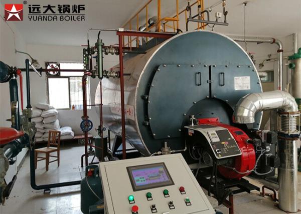 Horizontal 1.25MPa 1.6MPa Fire Tube 20T Oil Steam Boiler