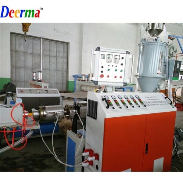 440V HDPE Pipe Machine 63mm - 160mm Tube Extrusion Machine 4-12 M / Min Drive Motor S
