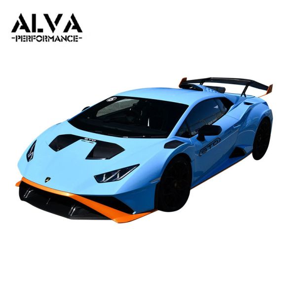 Dry Carbon Fiber Body Kit Compatible Specifically with Lamborghini Huracan STO Providing Aerodynamic Exterior Upgrade