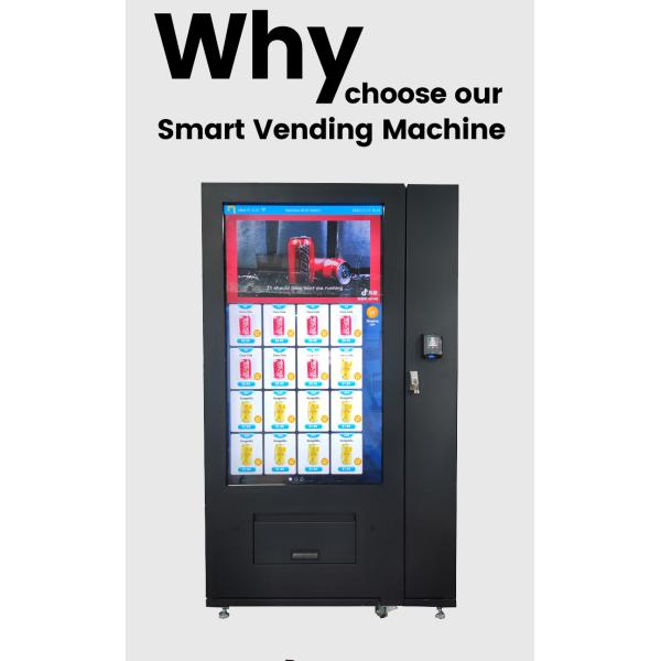 Máquina de venda de bebidas digitais de tela sensível ao toque para escola de ginástica com elevador