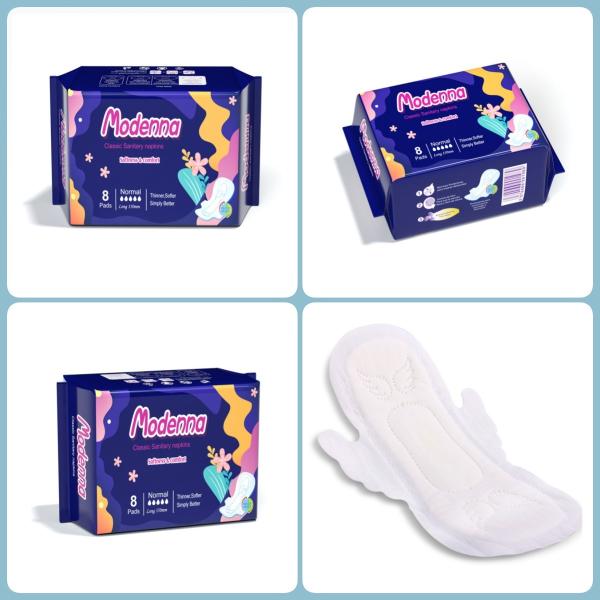 Продажа лука функции горячая в фильме Японии PE ткани санитарной салфетки Азии Breathable Не-сплетенной нежностью