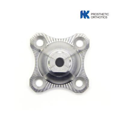 Componentes de próteses de membros inferiores - adaptador de tomada (piramidal) de aço inoxidável 17-4 / titânio GR5