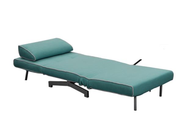 Green Multifunctional Convertible Sofas / Space Saving Sofa Bed For Single