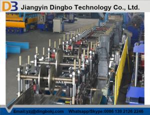 Galvanized / PPGI Cable Tray Roll Forming Machine With Cutting Blade Cr12