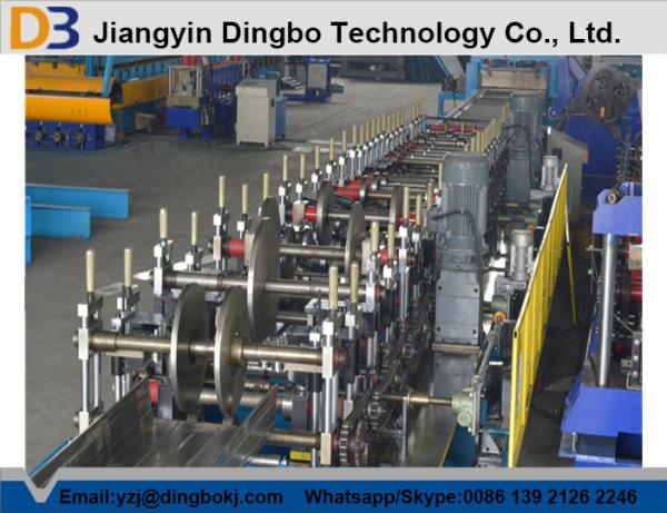 400H Steel 10-15m/Min Galvanized Steel Cable Tray Machine With Gearbox Driver