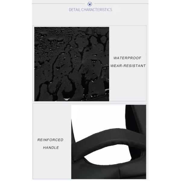 Air Cushion Belt Waterproof Men Business Backpack 20-35 Litre