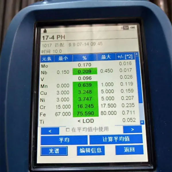 Custom Cutting 17-4PH Stainless Steel Round Bar Hot Rolled with Bright Surface