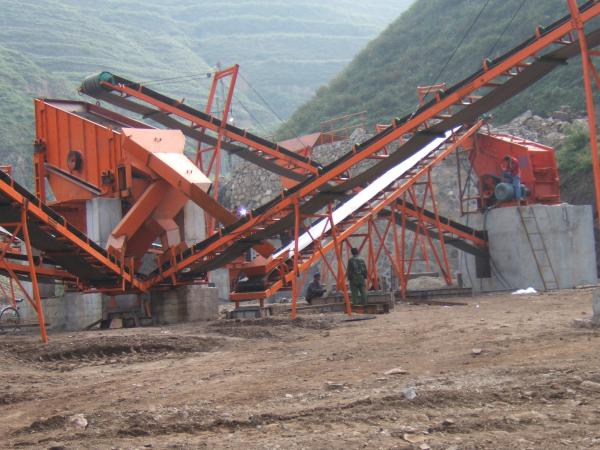 Heavy Duty  Industrial Crusher Combined Impact Crusher For Crushing