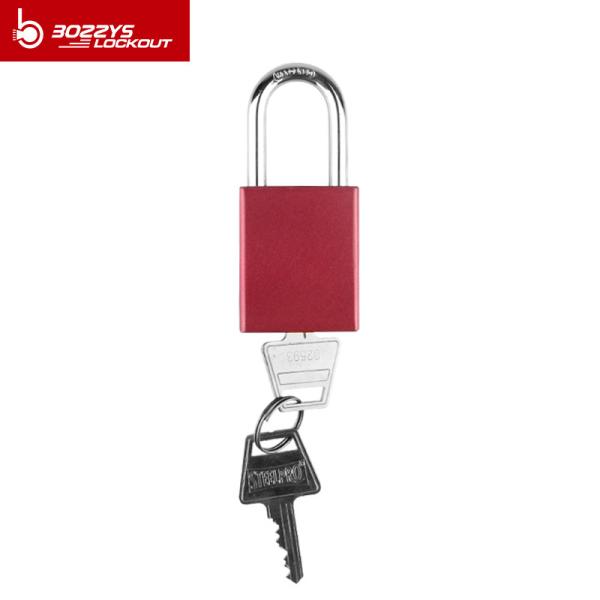 Auto-Popup Aluminum locks Colorful Padlock with Master Key