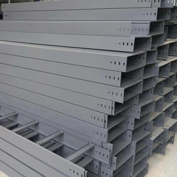 Fire Resistant Cable Tray Customized Design And Powder Coating Surface Finish