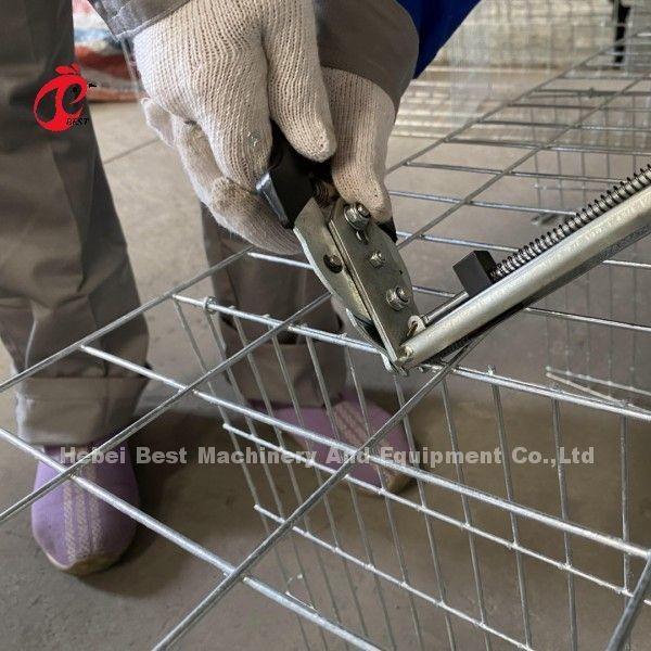 Hot Galvanized Q235 Steel Chicken Battery Cage For Nigeria Ghana Cameroon Chicken Farm Doris