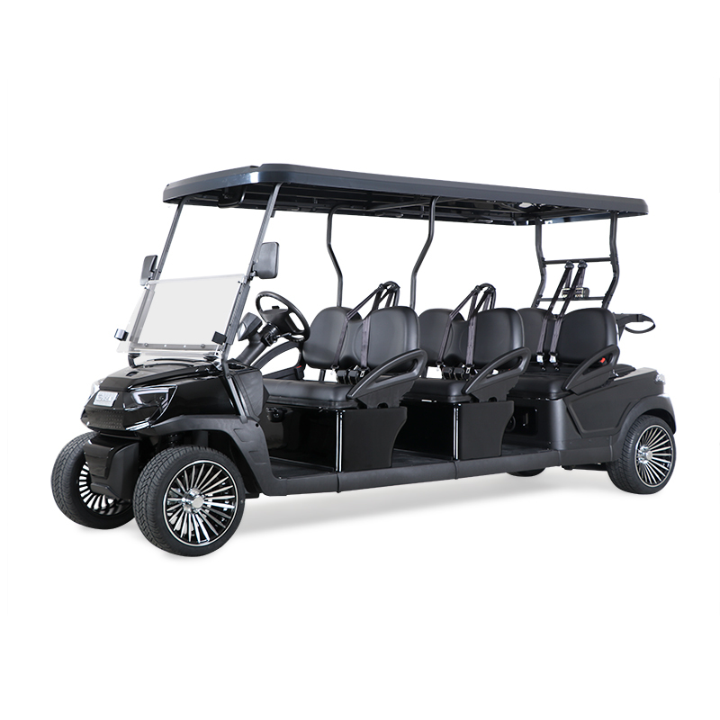 Electric Golf Carts Equipped with Intelligent Onboard Charger and AC Control System Ensuring Energy and Long Battery Life