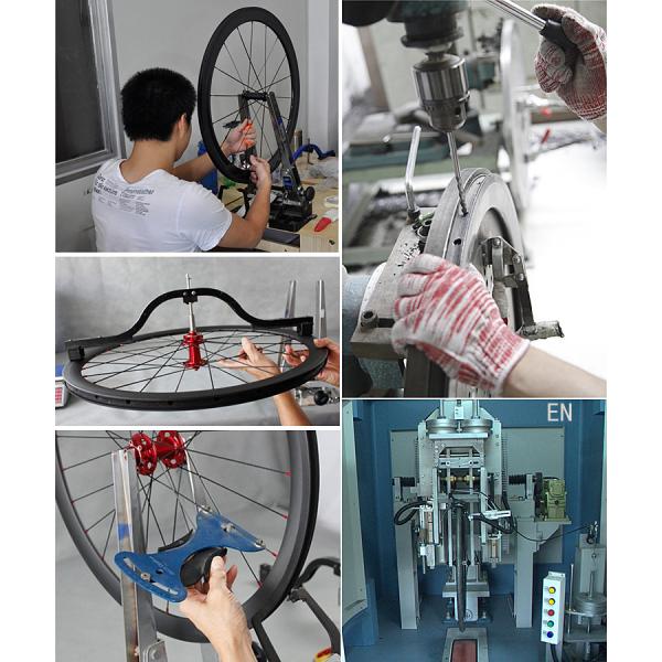 Light Electric Bike Parts 700c 60mm Carbon Road Bike Rim