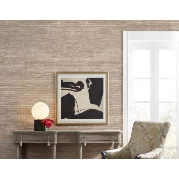 Household Natural Material Wallpaper Strong Texture Sound-Absorbing Woven Wallpaper