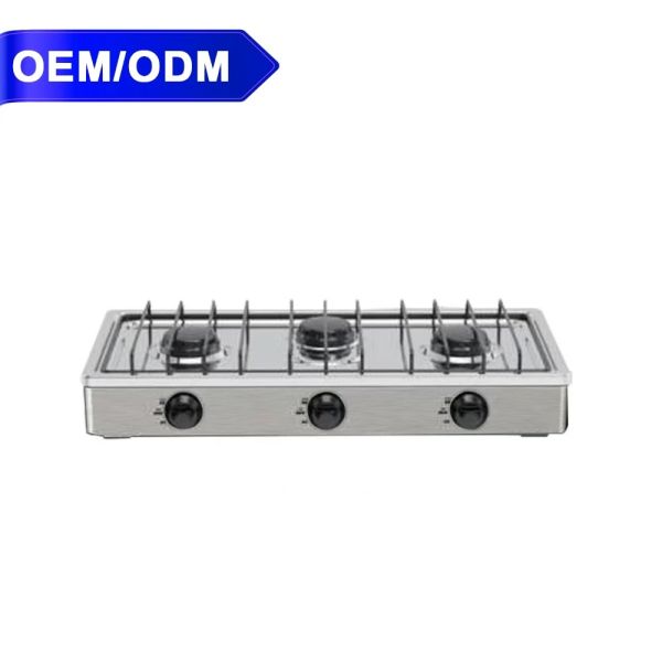 Stainless Steel Gas Stove Supplier ideal for chefs and food service providers requiring and cooking equipment with easy installation