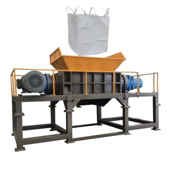 SKD-11 DC53 Blade Double-Axis Shredder for Scrap Recovery of Hard Plastic and Old Wire