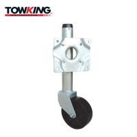 Boulon sur maintenir l'ascenseur de Ring Swivel Trailer Jack Stand 600Lbs