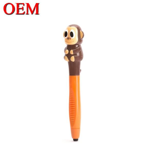 Специализированный ABS Cute Cat Toy Pen Topper OEM 3D фигурный карандаш Topper
