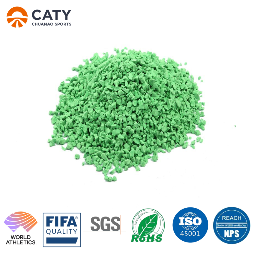 Non Toxic EPDM Rubber Granules for Dive Centers Surf Clubs Beach Resorts Marinas and Outdoor Activity Facilities