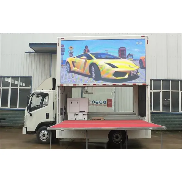 Good Price Three-Sides Expansion Mobile Stage Truck for Roadshow and Advertising