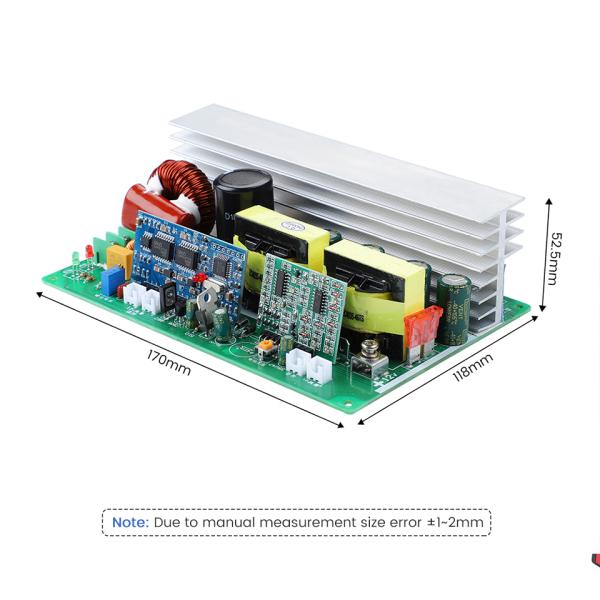 1000W 750W Pure Sine Wave DC12V 24V 48V à AC 220V Plaque d'inversion Plaque de conversion de boost