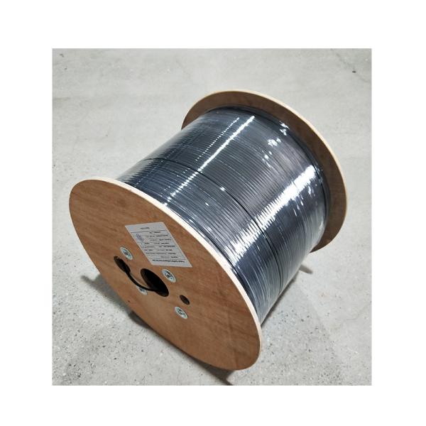 GJYXC8H Outdoor Fiber Optic Cable 8 FRP Strength G.652D LSZH 12 Core Single Mode