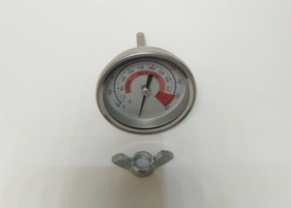2.25 Dial Stainless Steel BBQ Meat Thermometer 57mm With Dual Gage