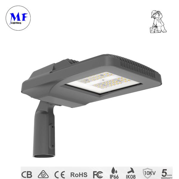 IP66 25 50 75 100W 5 ans de garantie éclairage de rue LED pour jardin