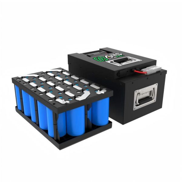 Electric Motorcycle Bike Battery 52V Water Resistant Outdoor Riding