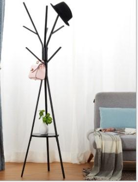 Round Tube Gold 5KG Steel Clothes Rack For Garment Display