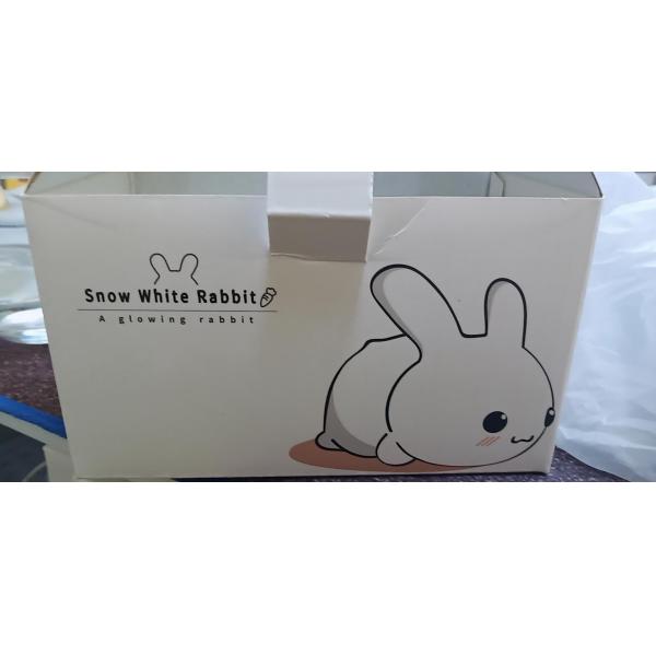 1200mah Battery Touch Control Rabit Night Light Color And Brightness Dimmable