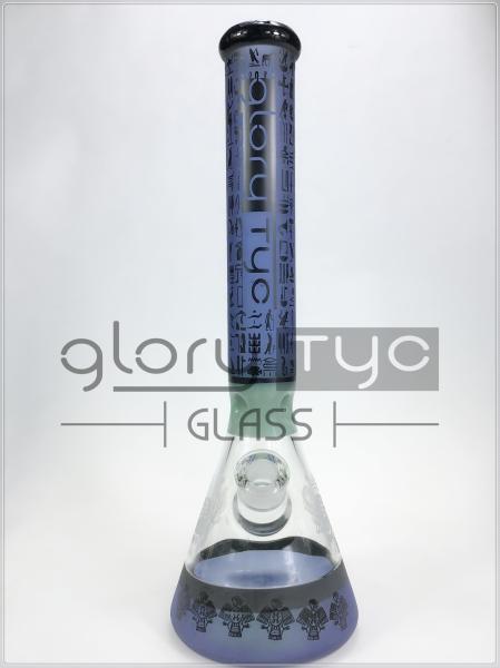 8 Inches Pyrex Glass Water Pipes Bongs With 14mm Joint Beaker Bong